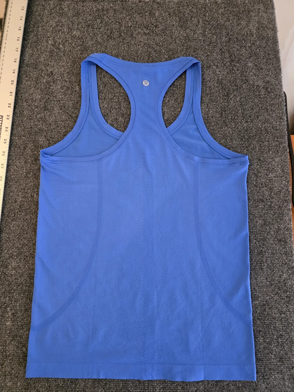 lululemon athletica Women's Blue Racerback Top